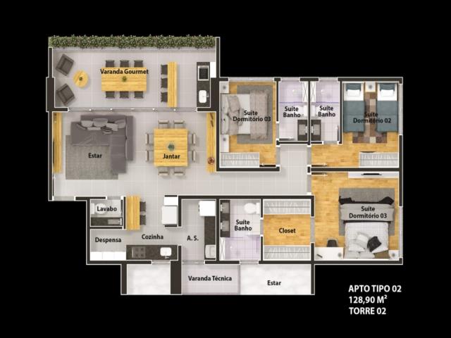 Apartamento para Venda em Votorantim - 5